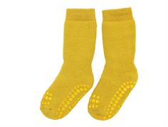 GoBabyGo socks mustard
